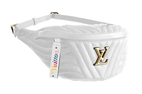 louis vuitton white fanny pack|Louis Vuitton bum bag 2020.